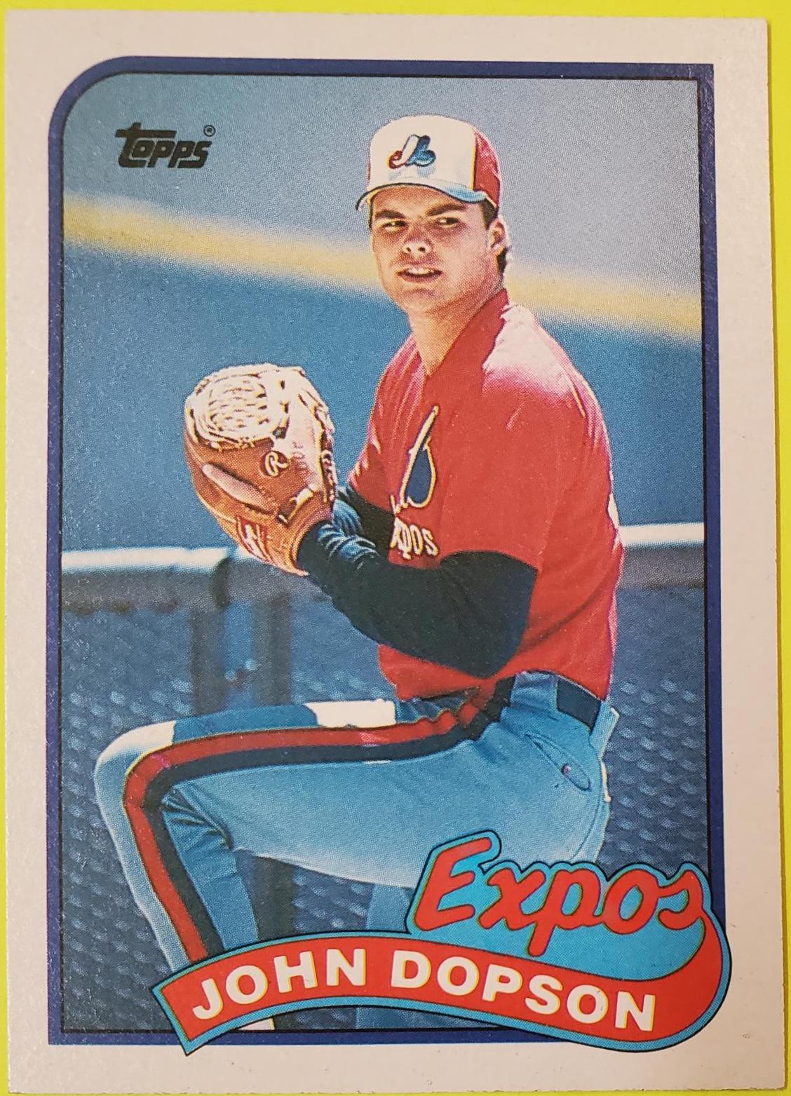 John Dopson #251 Baseball Cards 1989 Topps Tiffany
