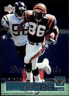 Darnay Scott #39 Football Cards 2002 Upper Deck