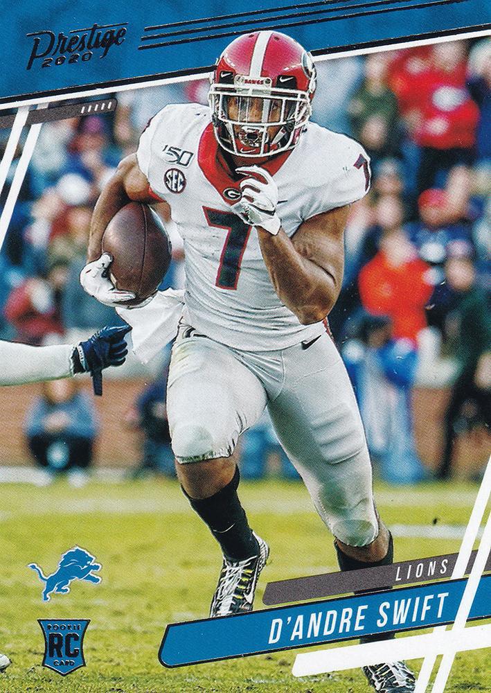 D'Andre Swift #229 Football Cards 2020 Panini Prestige
