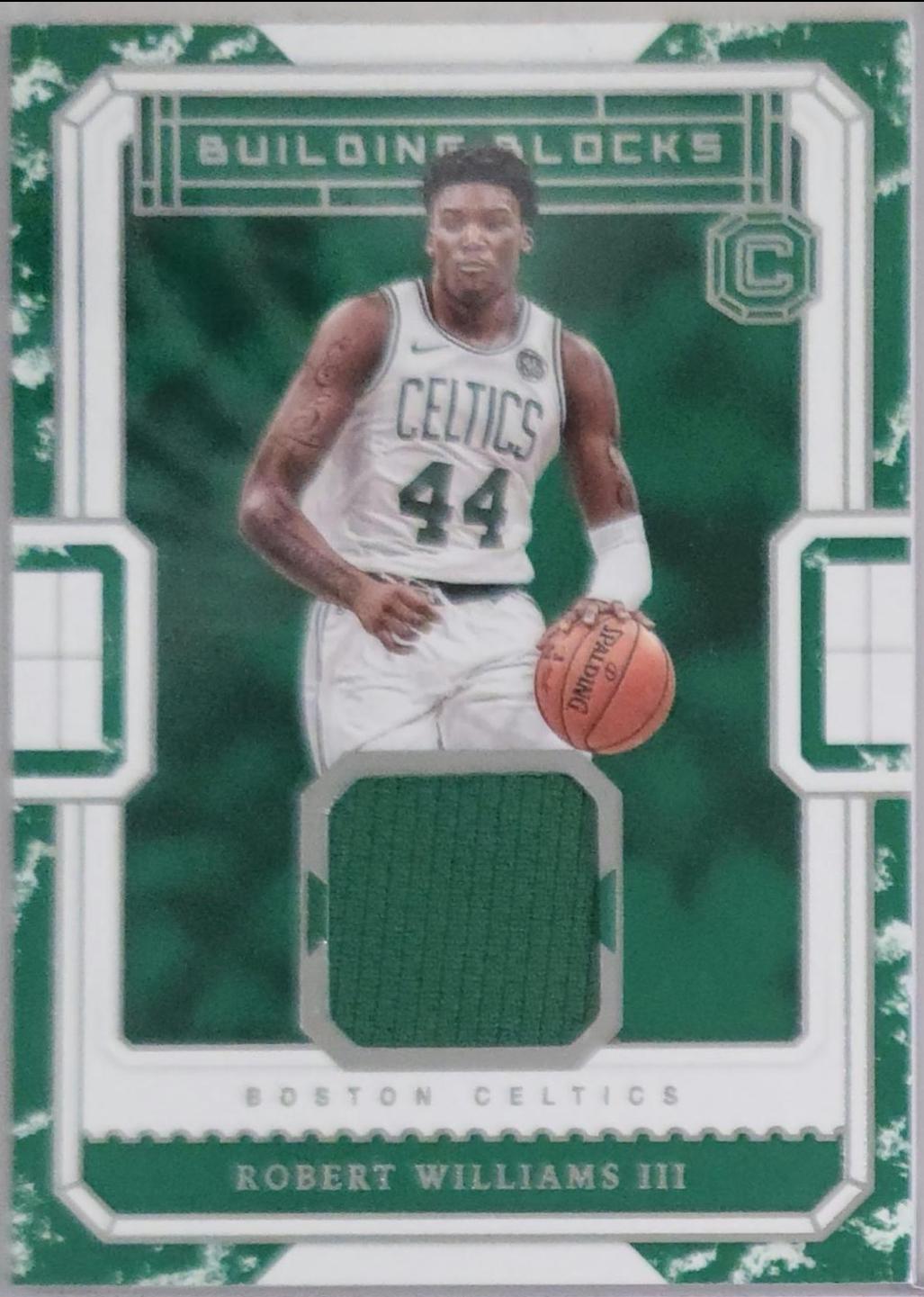 Robert Williams III #BB-RW Basketball Cards 2018 Panini Cornerstones Building Blocks Memorabilia