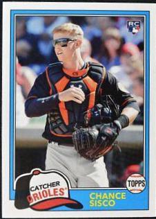Chance Sisco #211 Baseball Cards 2018 Topps Archives