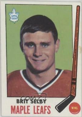 Brit Selby #48 Hockey Cards 1969 Topps
