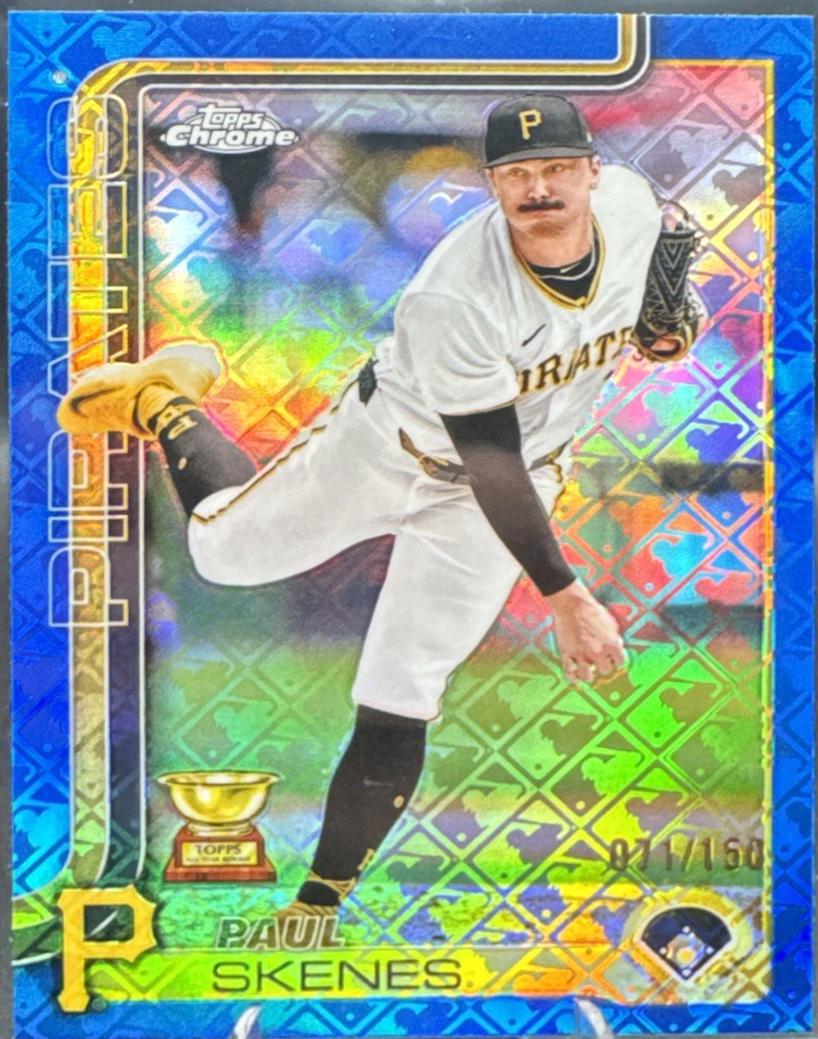 Paul Skenes [Blue Refractor] #300