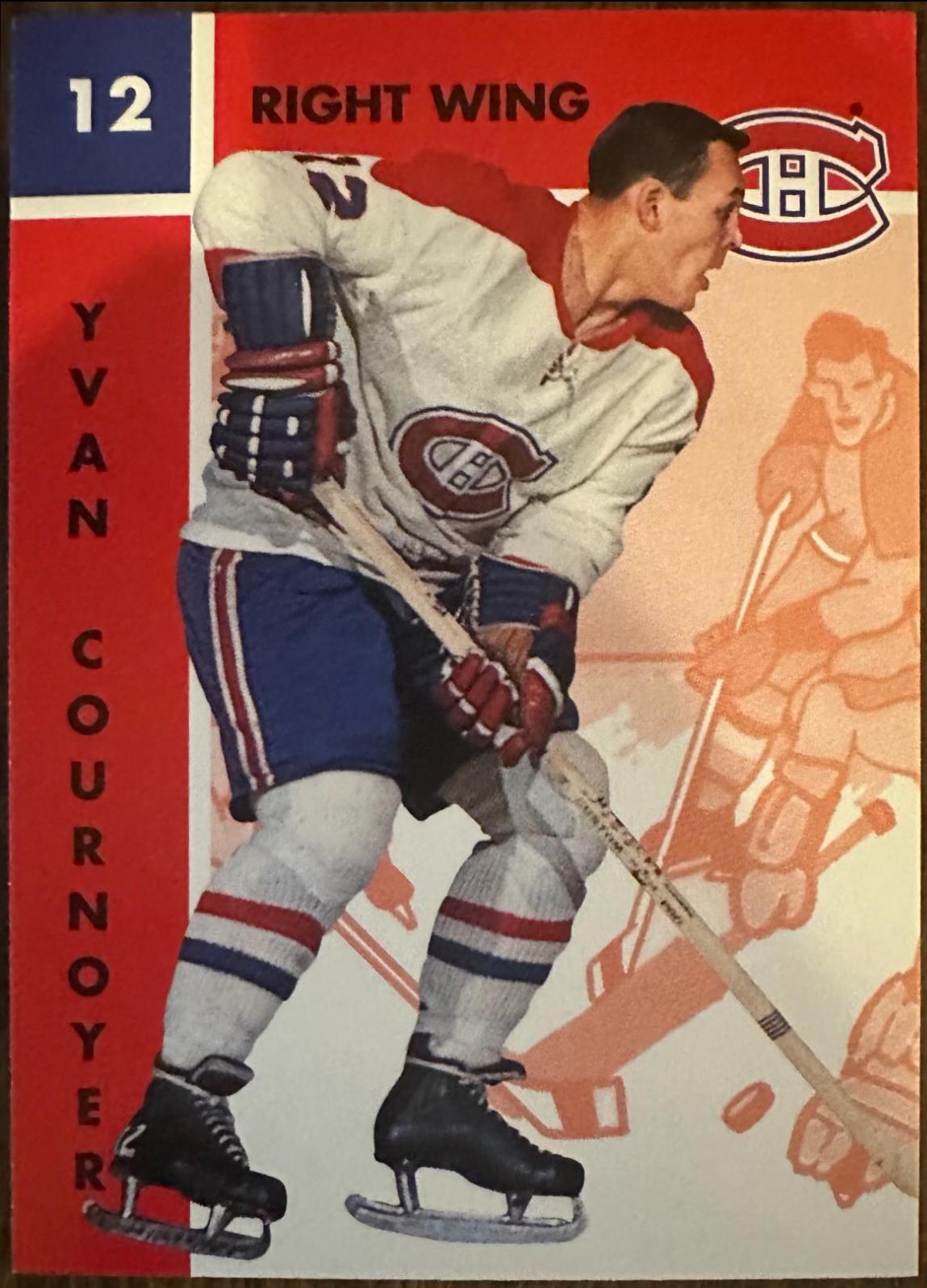 Yvan Cournoyer #60 Hockey Cards 1995 Parkhurst