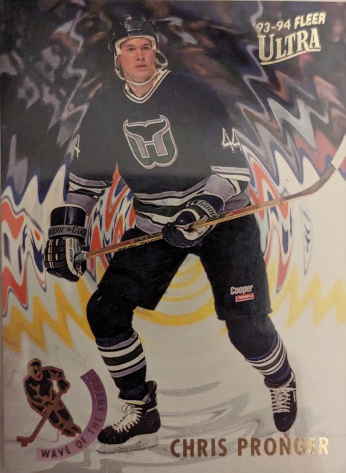 Chris Pronger #14 Hockey Cards 1993 Ultra Wave of the Future