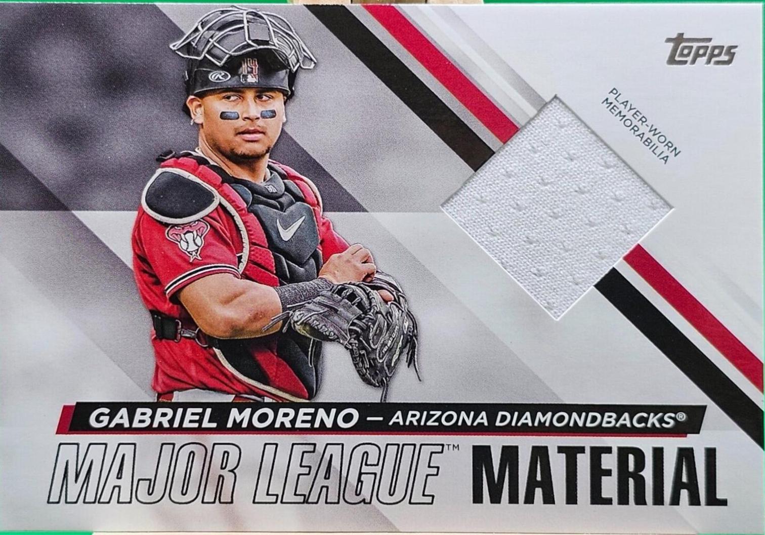 Gabriel Moreno #MLM2-GMO 2024 Topps Major League Material Baseball