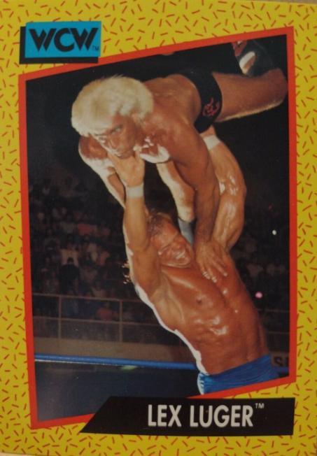 Lex Luger #23 Wrestling Cards 1991 Impel WCW