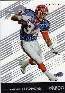 Thurman Thomas #7 Football Cards 2015 Panini Clear Vision