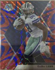 CeeDee Lamb [Reactive Blue] #207 Prices | 2020 Panini Mosaic
