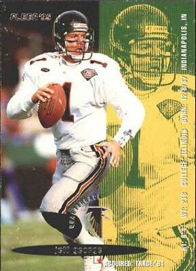 Jeff George #18 Football Cards 1995 Fleer