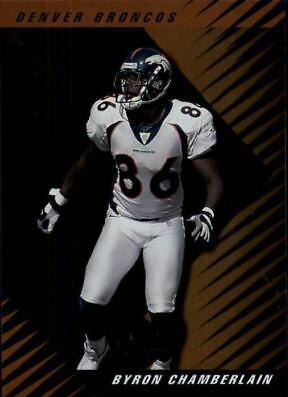 Byron Chamberlain #23 Football Cards 2000 Leaf Limited