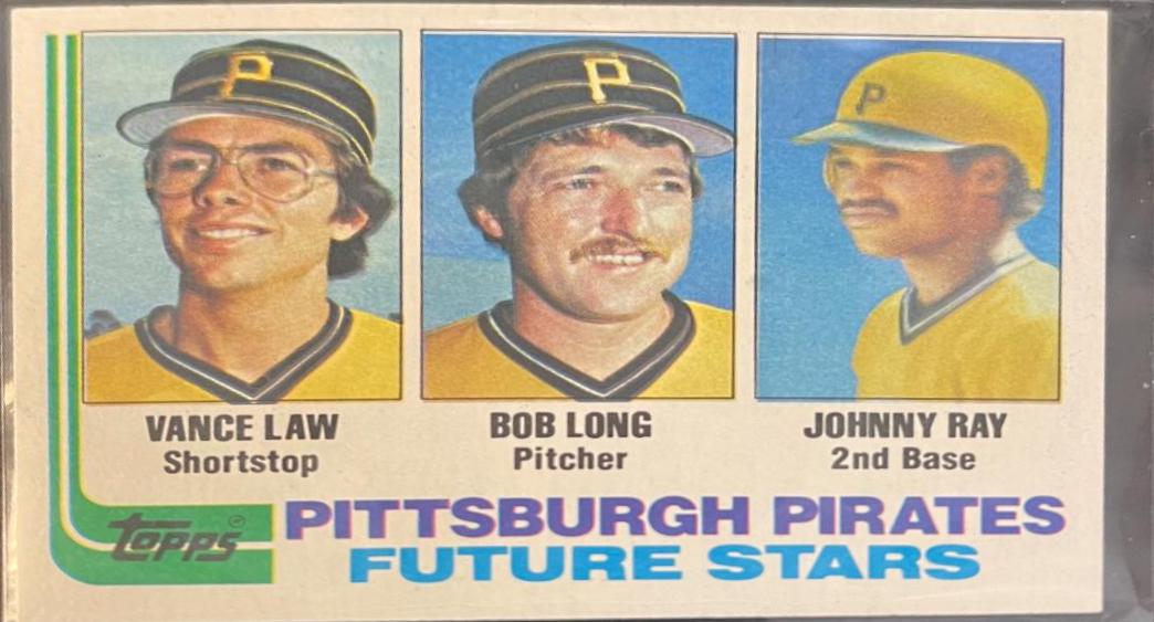 Vance Law/Bob Long/Johnny Ray #291 Baseball Cards 1982 Topps