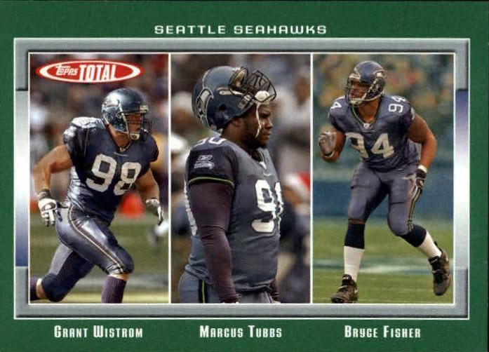 Marcus Tubbs / Grant Wistrom / Bryce Fisher #57 2006 Topps Total Football