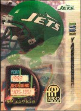 Ryan Yarborough #158 Football Cards 1994 Sportflics