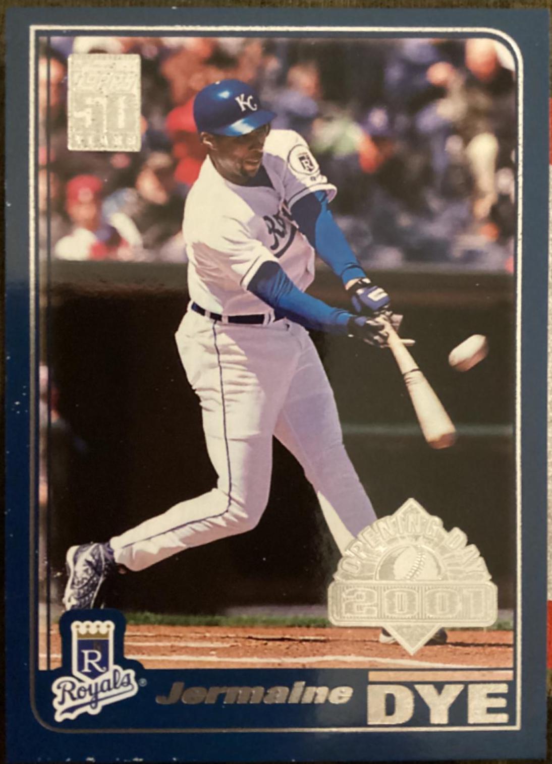 Jermaine Dye #5 Baseball Cards 2001 Topps Opening Day