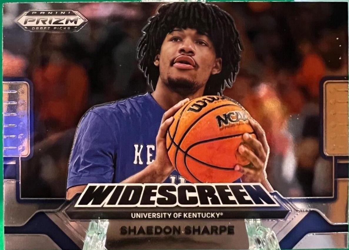 Shaedon Sharpe #WS-SS Basketball Cards 2022 Panini Prizm Draft Picks Widescreen