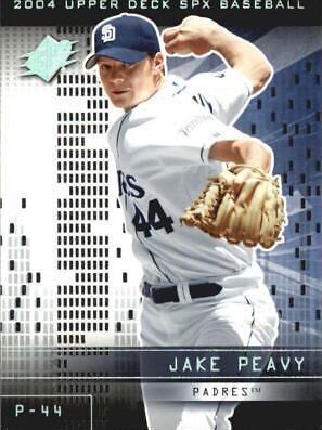 Jake Peavy #33 Baseball Cards 2004 Spx
