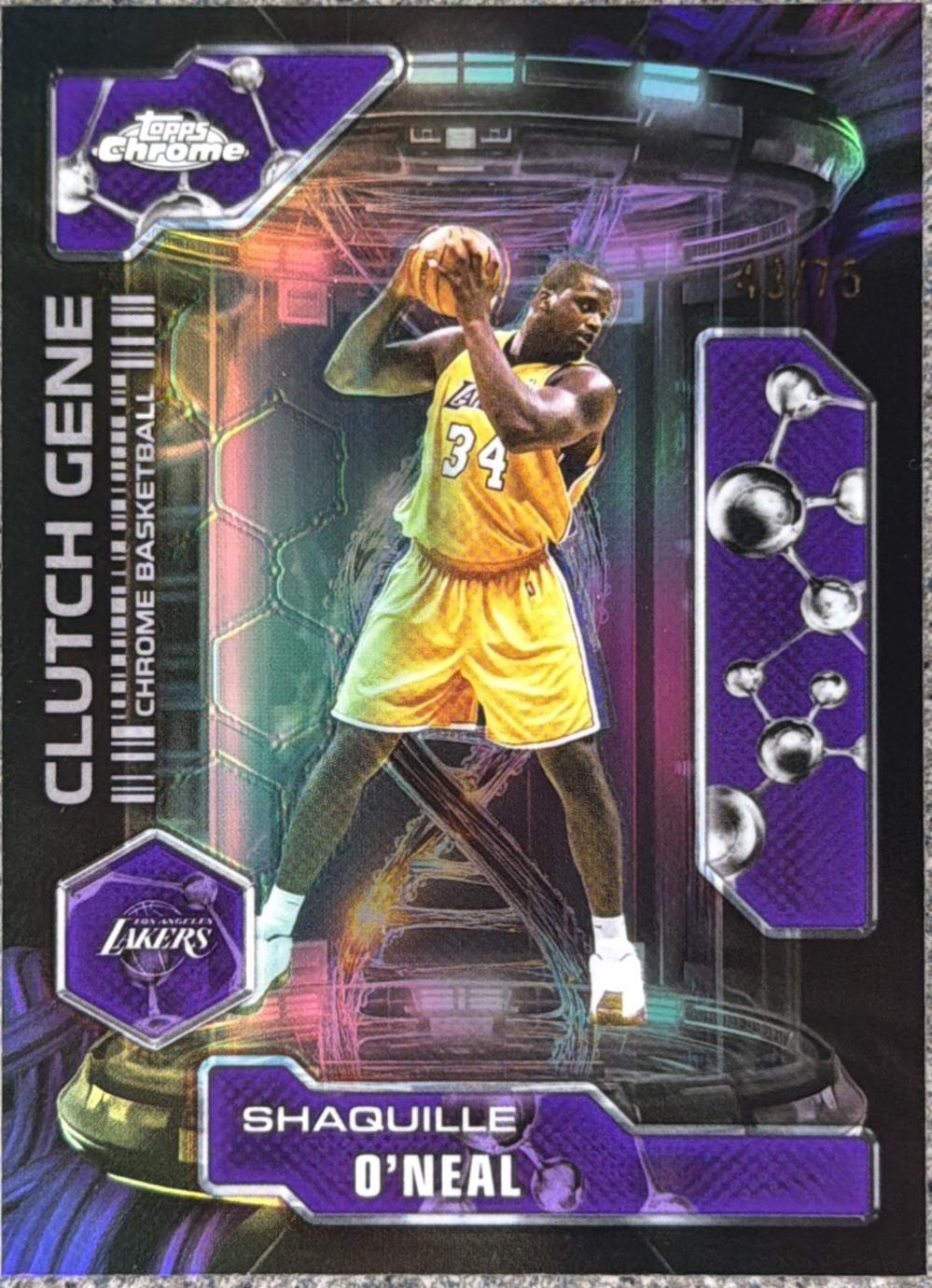 Shaquille O'Neal [Refractor Purple] #CG-27