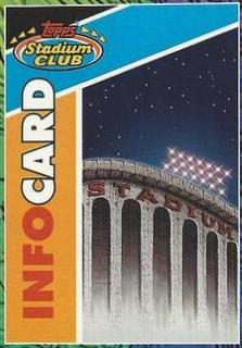 Info Card: 1993 Stadium Club Baseball