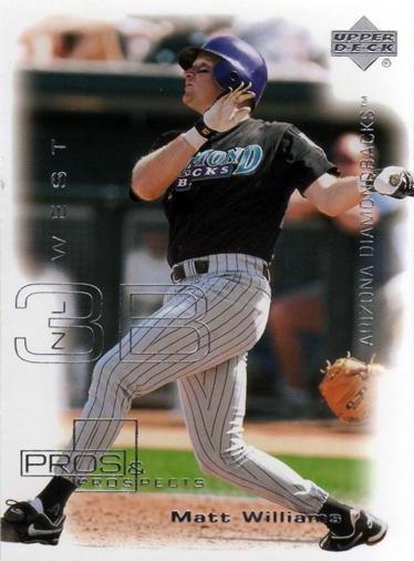 Matt Williams #61 2000 UD Pros & Prospects Baseball