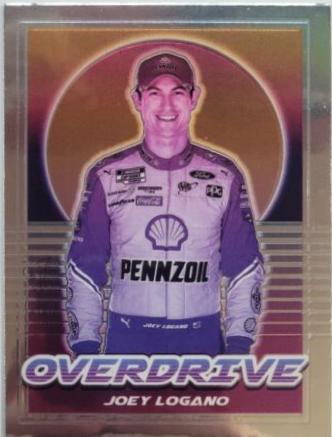 Joey Logano #2 Racing Cards 2022 Panini Chronicles Nascar Overdrive