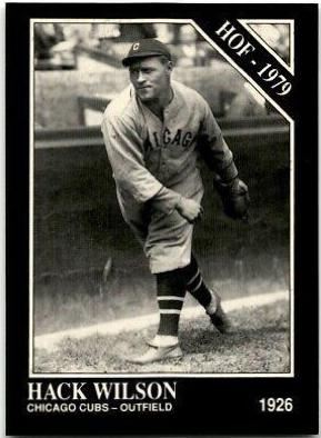 Hack Wilson #29 Baseball Cards 1991 Conlon Collection