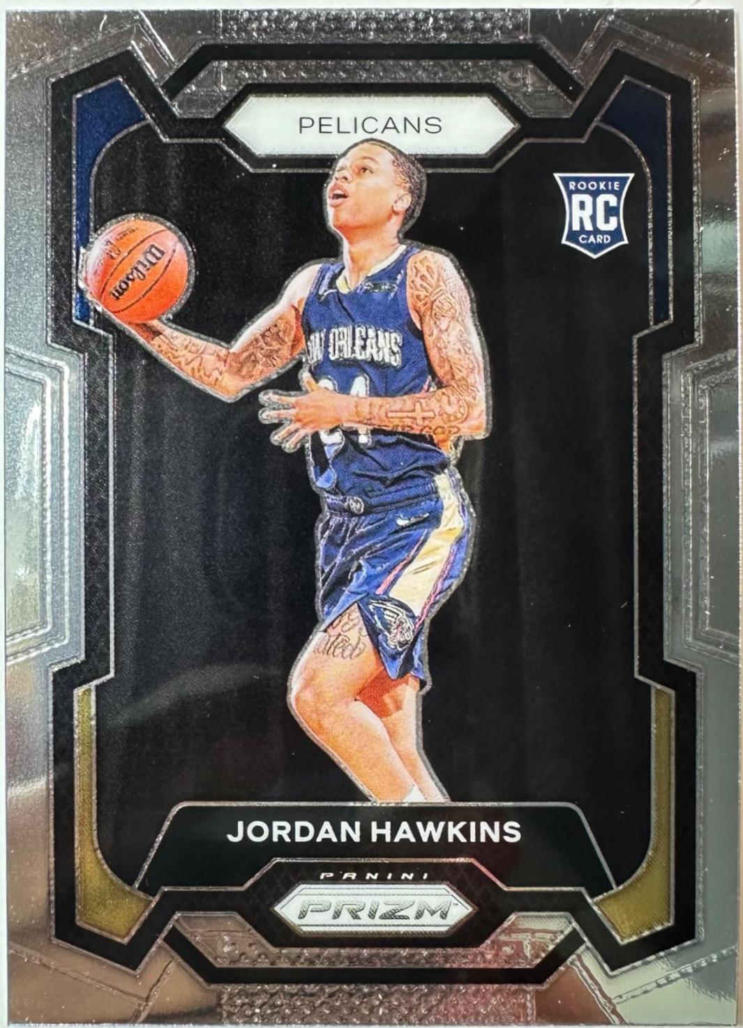 Jordan Hawkins #130 Basketball Cards 2023 Panini Prizm