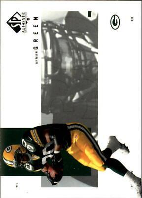 Ahman Green #38 Football Cards 2001 SP Authentic