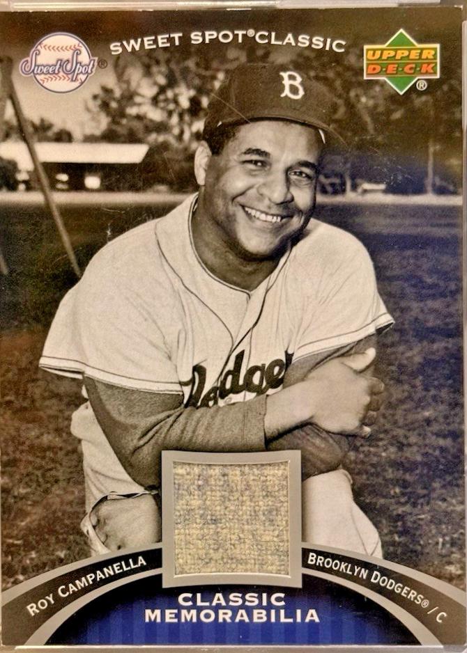 Roy Campanella #CM-RO 2007 Upper Deck Sweet Spot Classic Classic Memorabilia Baseball