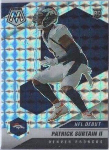 Patrick Surtain II #256 Football Cards 2021 Panini Mosaic
