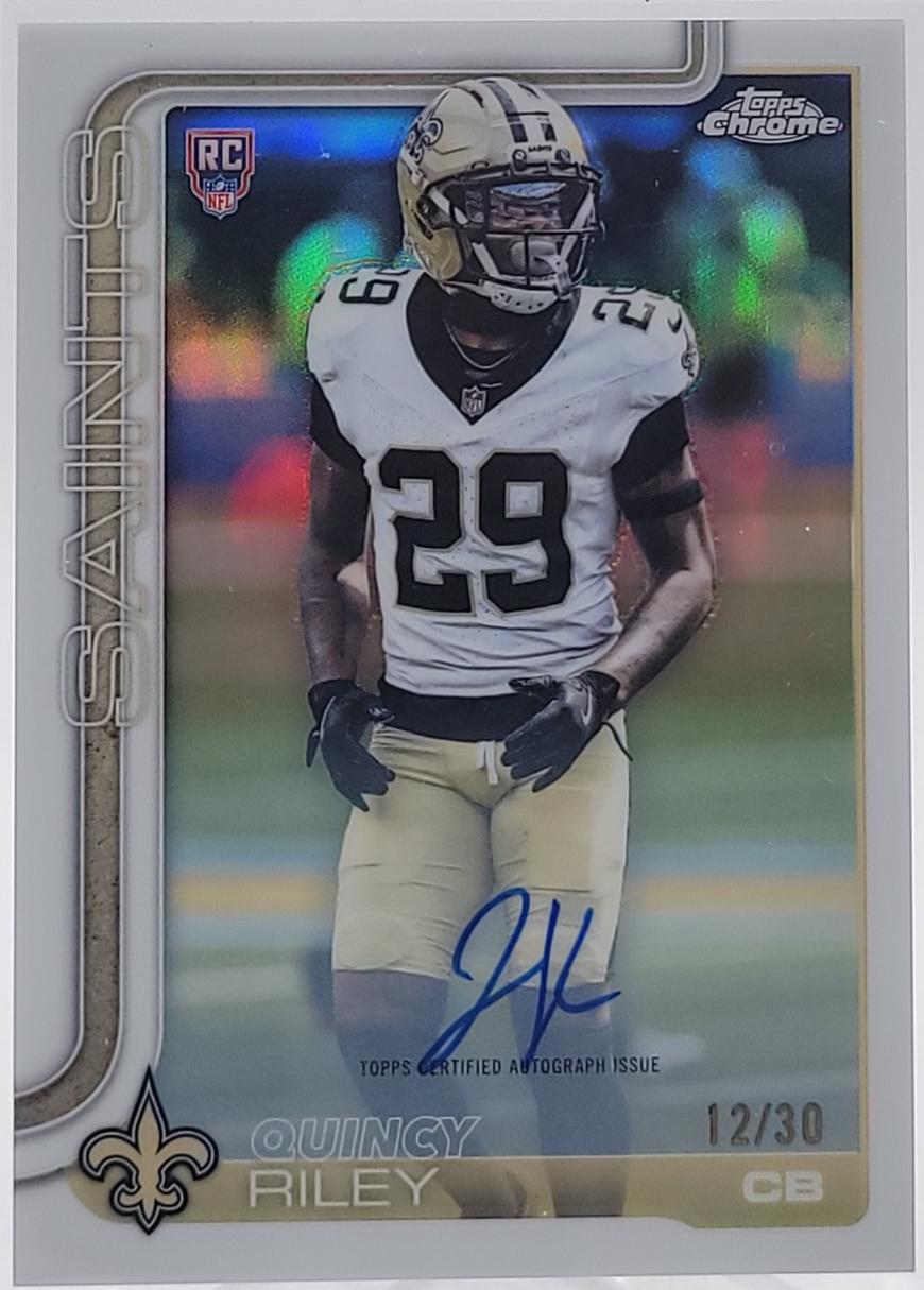 Quincy Riley [White Refractor] #RA-QR