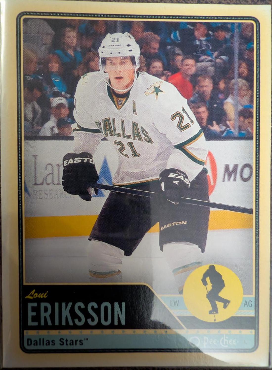 Loui Eriksson #58 Hockey Cards 2012 O-Pee-Chee
