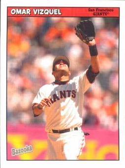 Omar Vizquel #187 2006 Bazooka Baseball