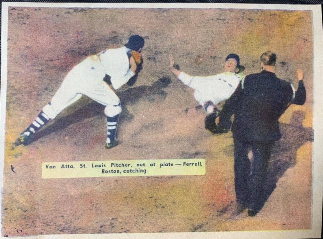 Rick Ferrell, Russ Van Atta Baseball Cards 1936 R312