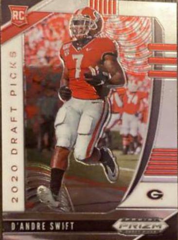 D'Andre Swift #120 2020 Panini Prizm Draft Picks Football
