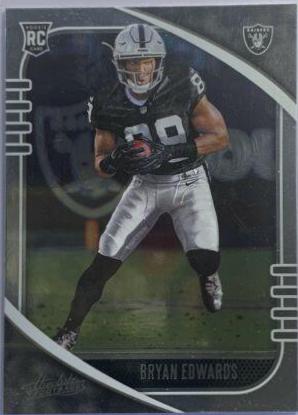 Bryan Edwards #112 Football Cards 2020 Panini Absolute