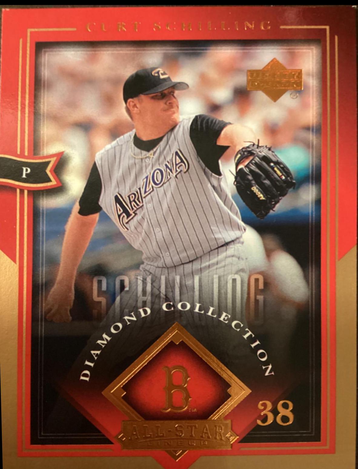 Curt Schilling #4 Baseball Cards 2004 Upper Deck Diamond Collection All Star Lineup