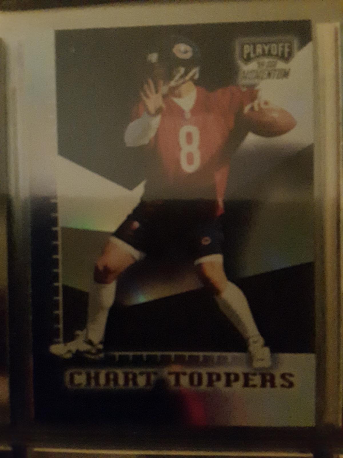 Care McNown #CT03 Football Cards 1999 Playoff Momentum Chart Toppers