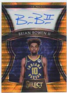 Brian Bowen II #RS-BWN Basketball Cards 2019 Panini Select Rookie Signatures