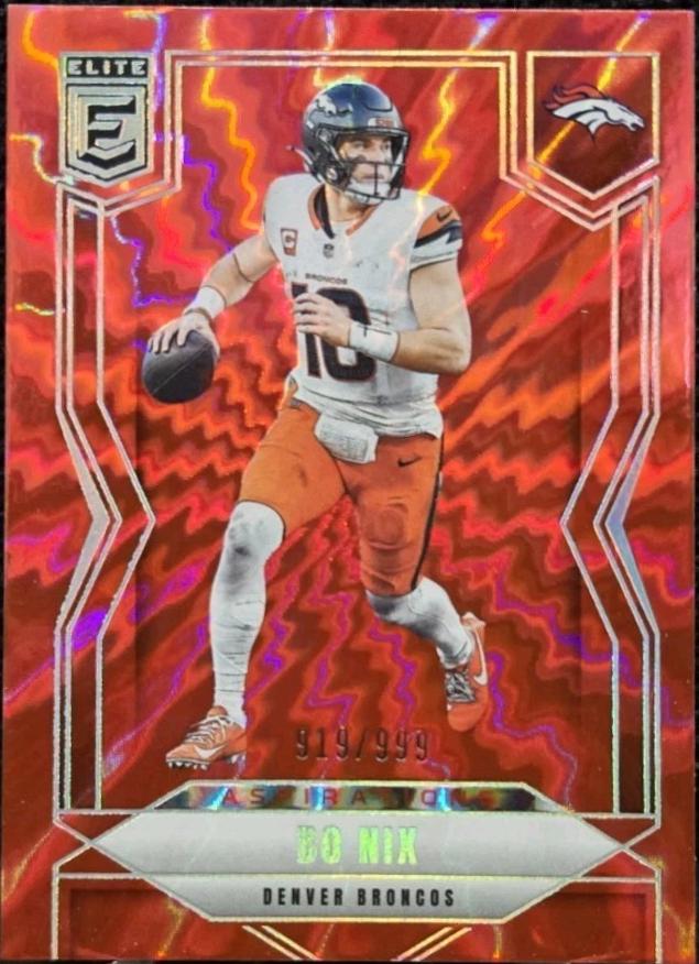 10シリ panini donruss elite sparkplug ディバラ Bo Nix [Aspirations Shimmer] #43 Prices | 2025 Panini Donruss