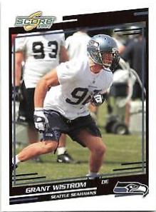 Grant Wistrom #284 2004 Panini Score Football