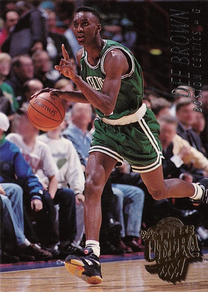 Dee Brown #8 Basketball Cards 1994 Ultra