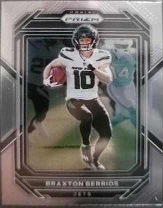 Braxton Berrios #227 Football Cards 2022 Panini Prizm