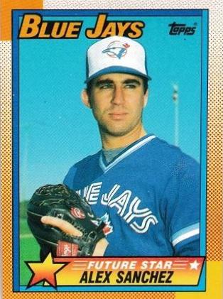 Alex Sanchez #563 Baseball Cards 1990 Topps