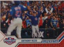 Anthony Rizzo #SC-4 Baseball Cards 2017 Topps Opening Day Superstar Celebrations