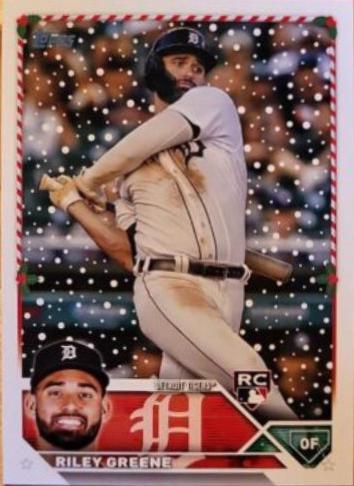 Riley Greene #H70 Baseball Cards 2023 Topps Holiday