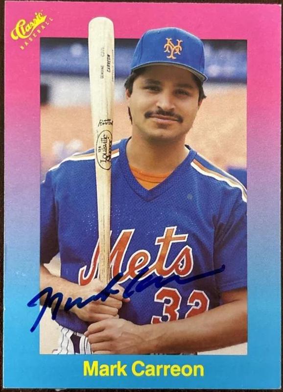 Mark Carreon #84 Baseball Cards 1989 Classic