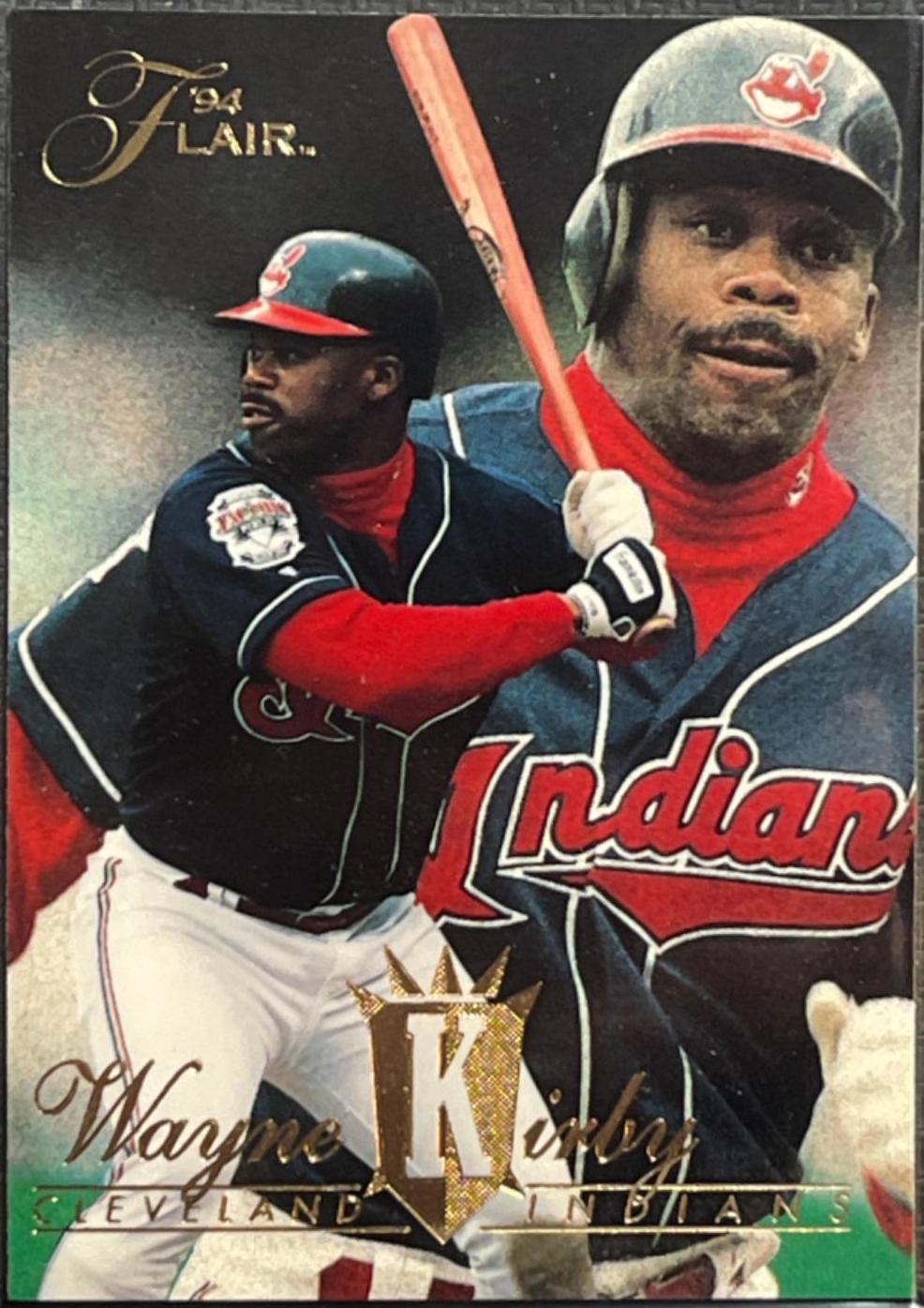 Wayne Kirby #40 Baseball Cards 1994 Flair