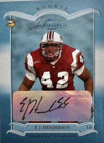 E.J. Henderson [Significant Signatures] #233