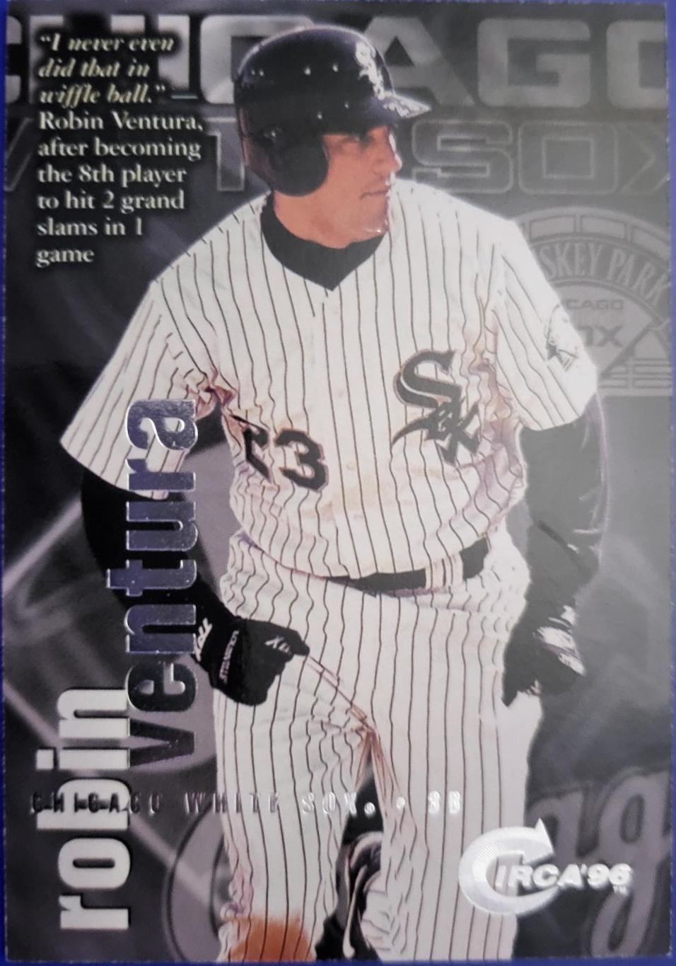 Robin Ventura #30 Baseball Cards 1996 Circa